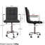 Office Desk Chair With Arms, Adjustable, Swivel, Comfortable Desk Chair, UKFR Certified-136541929
