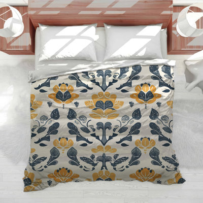 Leaves Nature Floral Bedding Nature Comforter French Country