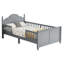 Lit plateforme avec tête et pied de lit-1199693407-1199693376