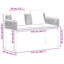 Poly Rattan Outdoor Bench-1324912491-1324912481