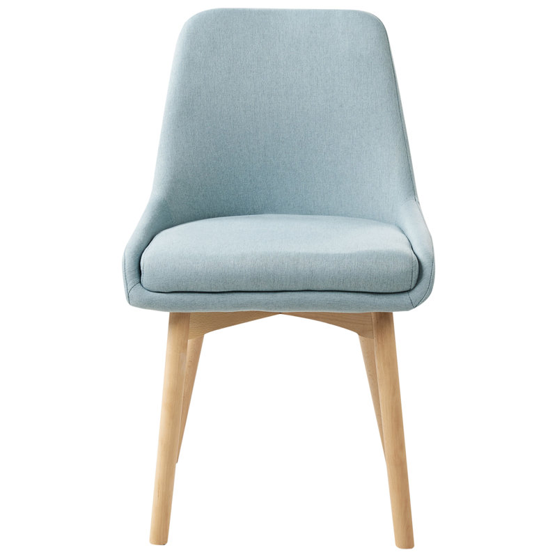 Set of 2 Dining Chairs MELFORT II Fabric , Blue