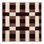 Machine Washable Checkered Beige Area Rug
