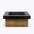 Iron Fire Pit Table Wood-Burning Stove