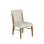 Maris Mahogany Handwoven Dining Side Chair