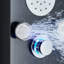 Panneau de douche 44,48 po avec pomme de douche fixe-80920087