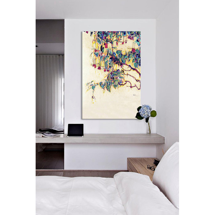 Sun Tree Canvas Print, 40" H x 26" W x 1.5" D