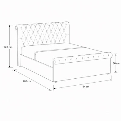 Upholstered Ottoman Bed
