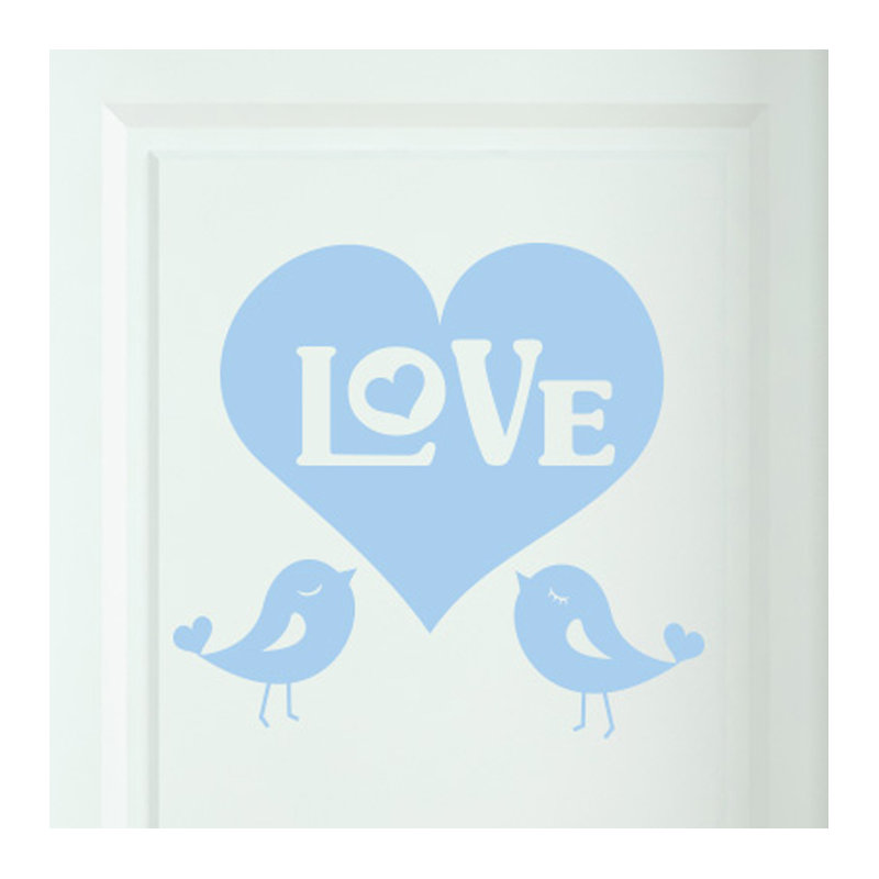 Wall Decal, Light Blue