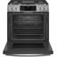 30" 5.7 cu.ft. Smart Slide-in Dual Fuel Range with Griddle and Grill