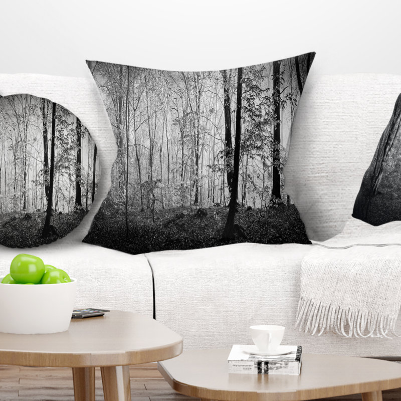 Coussin paysage, 16 po x 1 po, Coussin décoratif