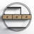 Normandy 3 Piece Circle Accent Shelf with Drawer