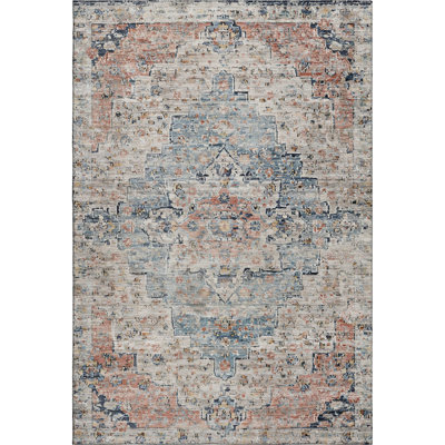 Premium Machine Washable Ashington AMF1832 Global Rug