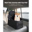 Poussette pour chien pliable pour animaux 4 roues transportable et amovible jusqu'à 35 lb
