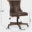 Komar Lindy Upholstered Height Adjustable Task Chair-1021773219-1021773149