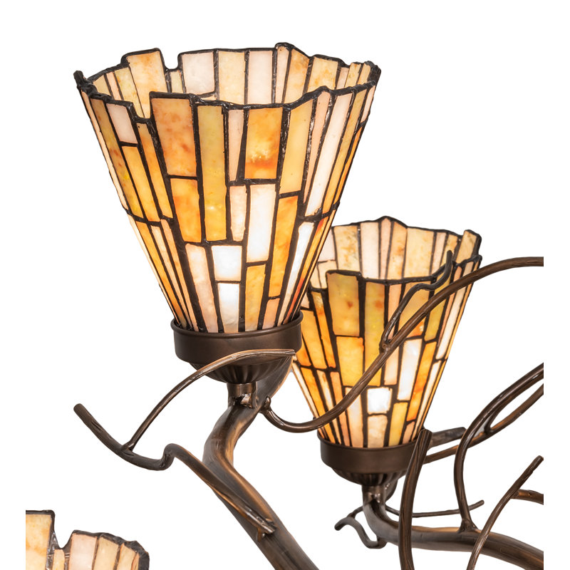 Frost 8 - Light Dimmable Geometric Chandelier