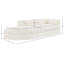 Tissu d'ameublement en velours Demars 3 pièces Canapé modulaire modulaire-414627786-414627889