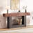 63-inch Narrow Console Table with Charging Station, 2-Tier Farmhouse Sofa Table for Entryway & Living Room-1131411767-1131411764
