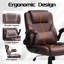 Fauteuil de direction ergonomique avec accoudoirs réglables-133409169