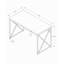 Bureau d'ordinateur, bureau personnel, ordinateur portable, travail, stratifié, contemporain, moderne-1310695441