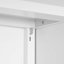  Support pour imprimante Graylen avec rangement, armoire de rangement, classeur, armoire de bureau, avec 4 roulettes-1014110377