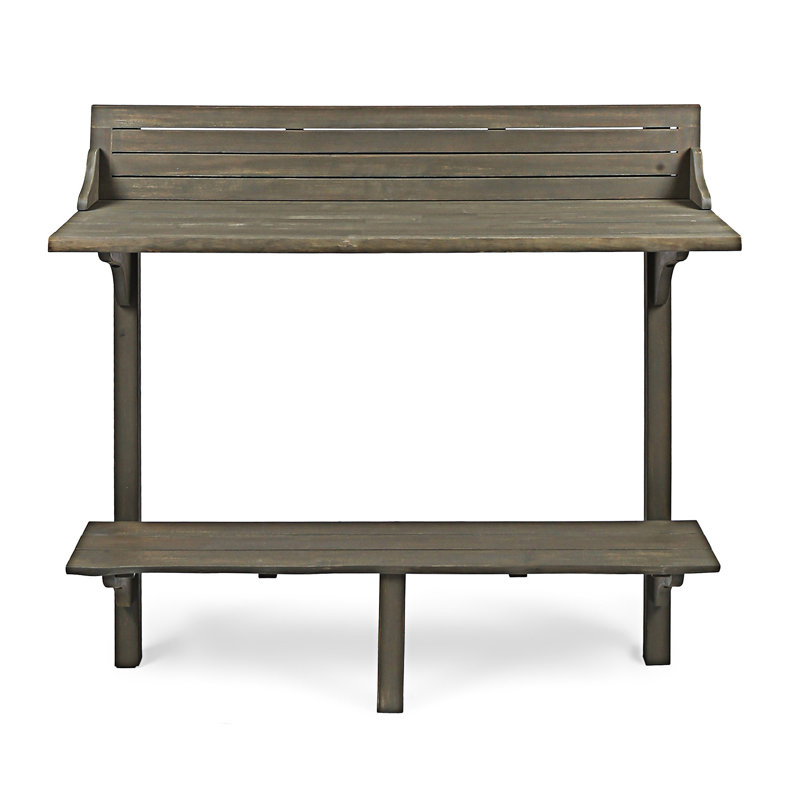 Table de bar d'extérieur en bois
