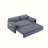 Flum 66“ Queen Size Convertible Sleeper Sofa Bed Pull-Out Futon Loveseat-81786179