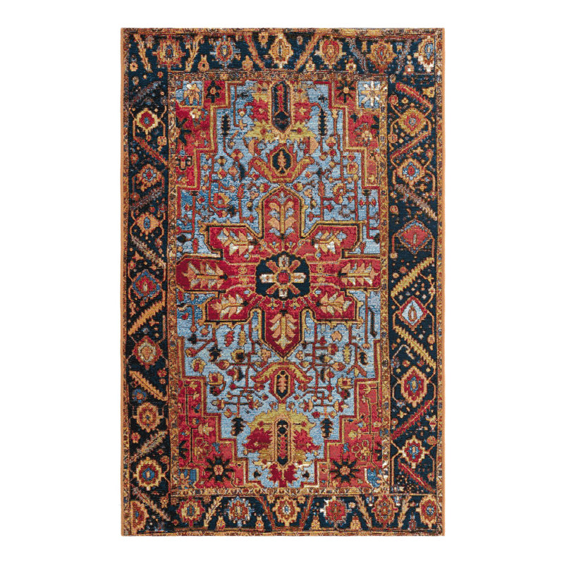 Outdoor Traditional Area Rug, Rectangle 2' x 3'1"