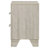 Hunsaker 2-drawer Nightstand Bedside Table Rustic Cream