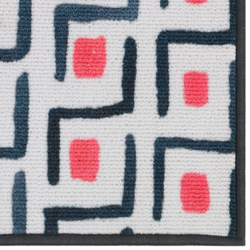 Tapis de zone rose Christiana, Rectangle 5 pi x 7 pi