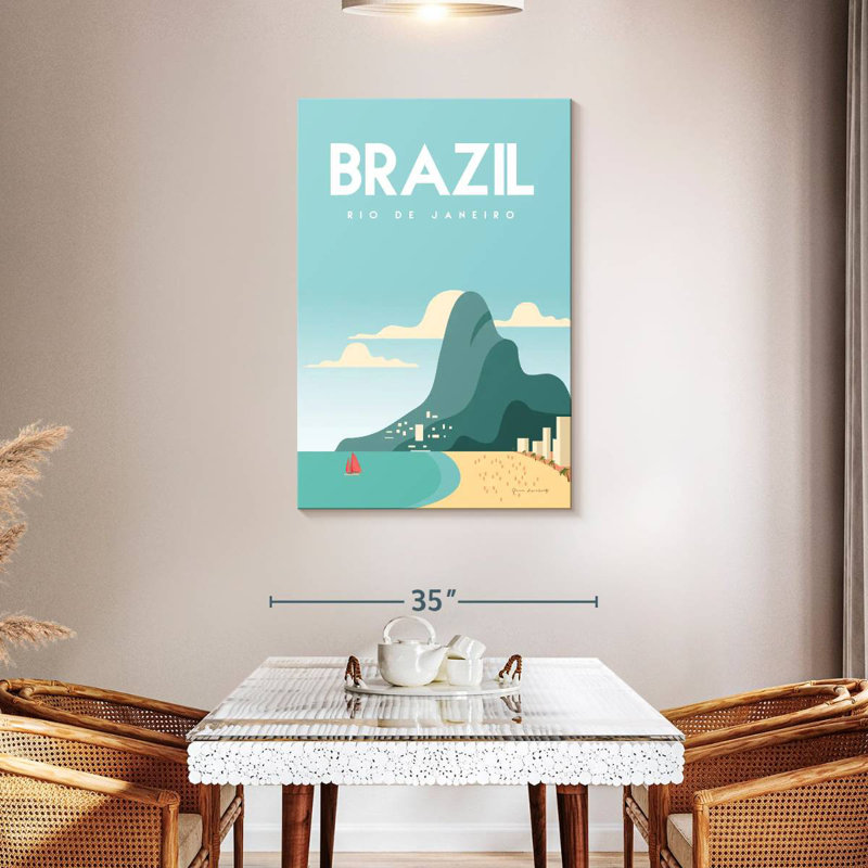 Aime Brazil, 45" H x 30" W