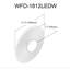 Applique murale Kaide, 12 W, verre ondulé-61033815-61033813