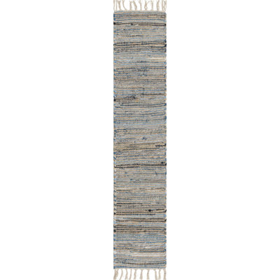 Holly-Rose Cotton Striped Indoor Rug