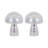 Wrought Studio™ 11" Luster Mushroom Lamp, Multi