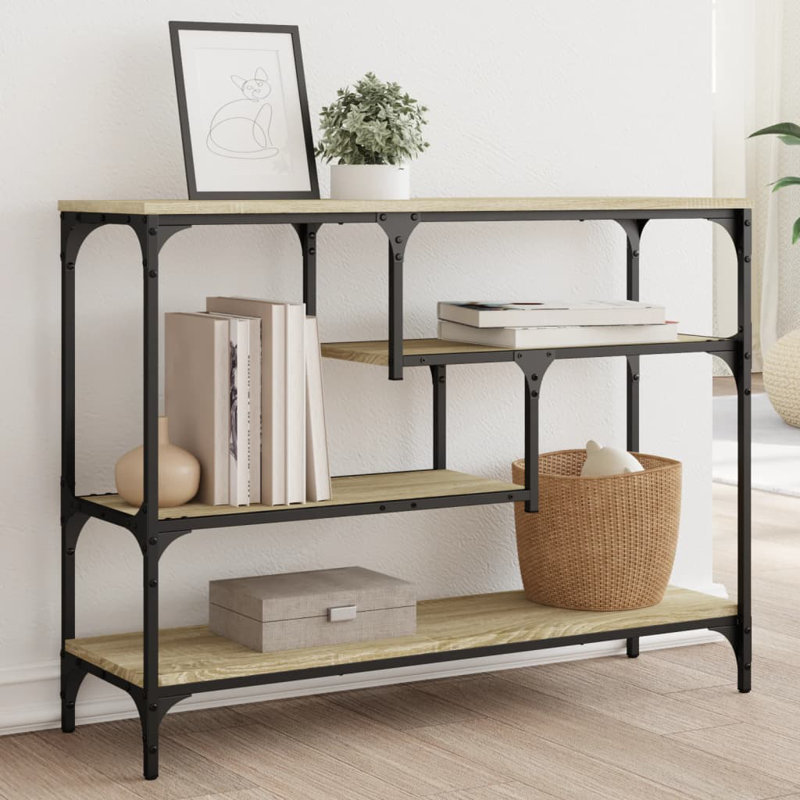 Abisoye 100cm Console Table, Sonoma Oak