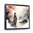 Black Floater Framed