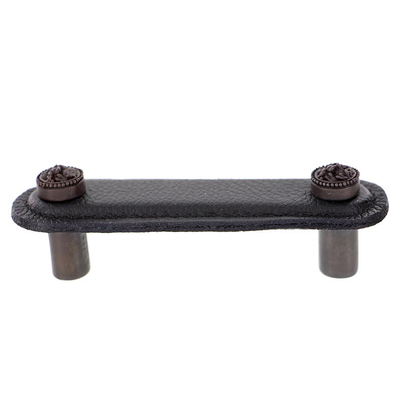 San Michele Bar / Handle Pull, 4", Vintage Pewter