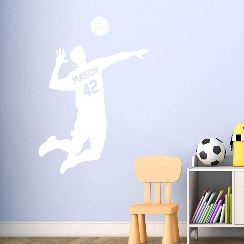 Wall Decal, 31" H x 22" W, Purple
