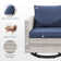 Nazime 2 Person Seating Group with Cushion