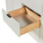 Haun 72'' Solid Wood Double Bathroom Vanity with 1.5'' Carrara Marble Top in Warm White, Rectangular Sink-1750580534-1750580489