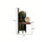 32.83"Green Minimalist Solid Wood Dressing Table