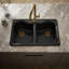 Hartland 33" L x 22" W x 9-5/8" Double Basin Drop-In Kitchen Sink-6918000-19195532