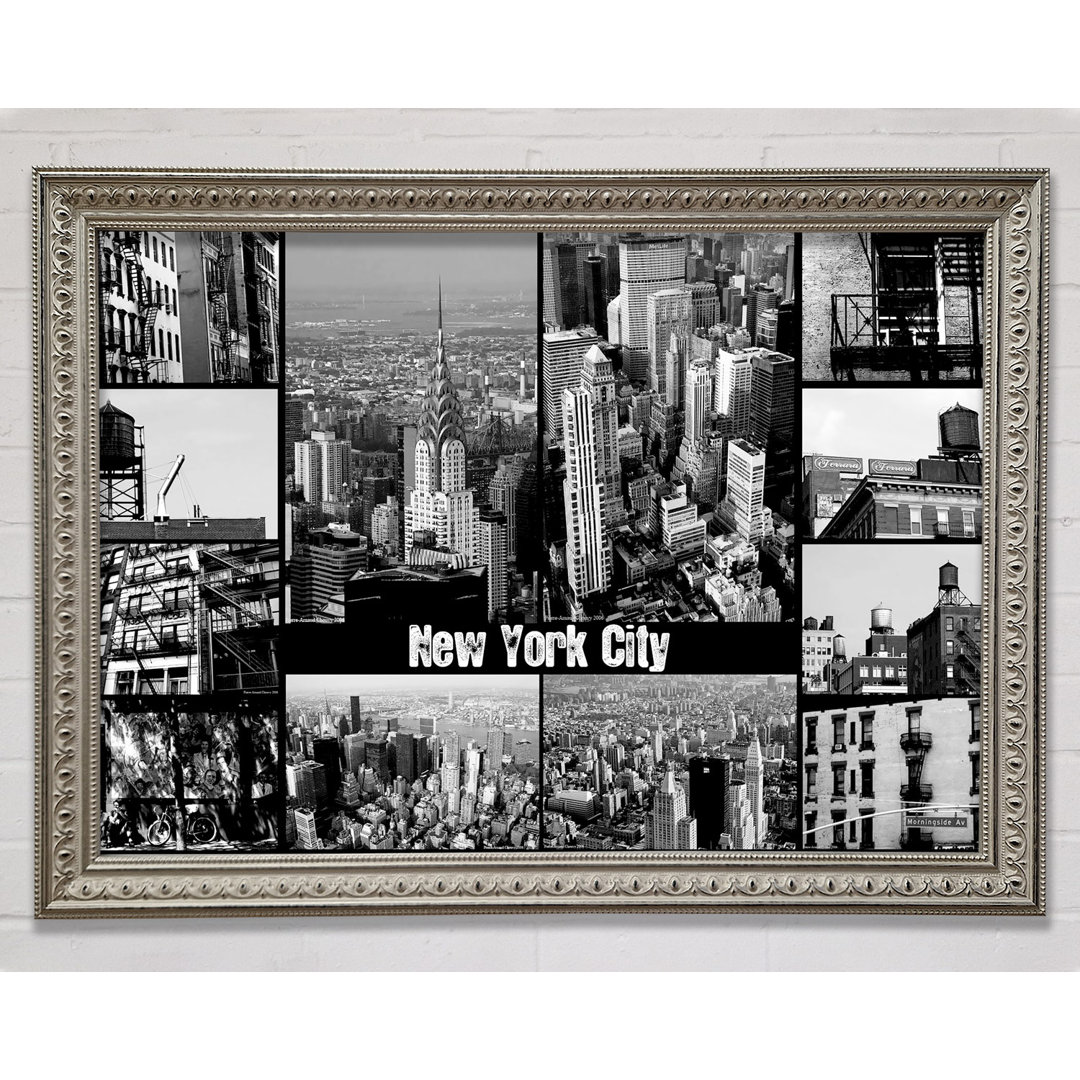 New York City Collage - Druck