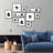 Shivangi 10 Piece Gallery Picture Frame Set-91375021