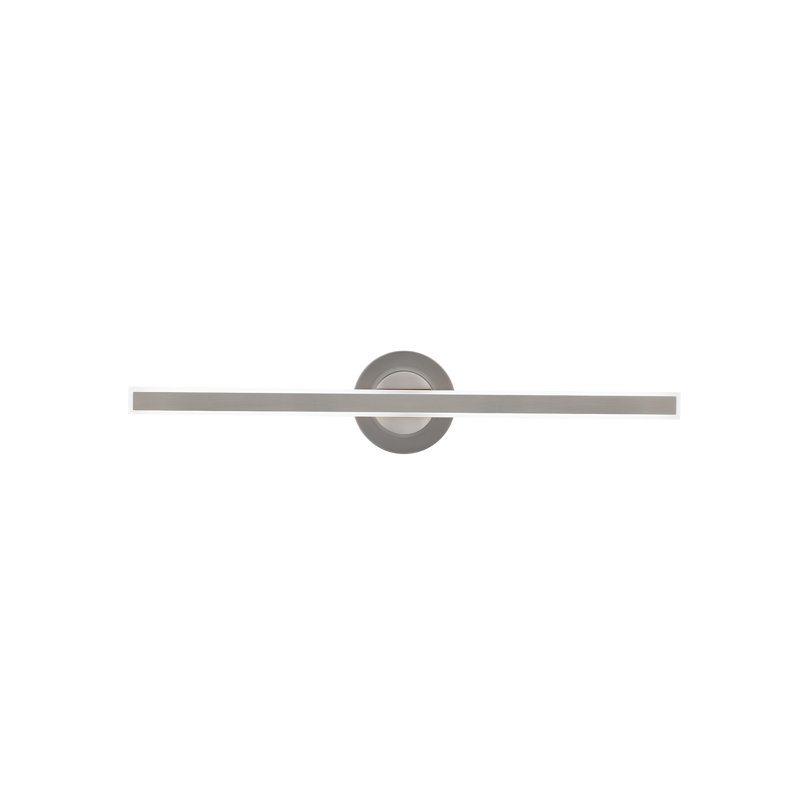 Bastone 1 - Light LED Bath Bar, Brushed Nickel, 3500K, 26'' W