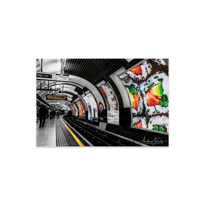 The Way out to Bakerloo - Peinture sans cadre