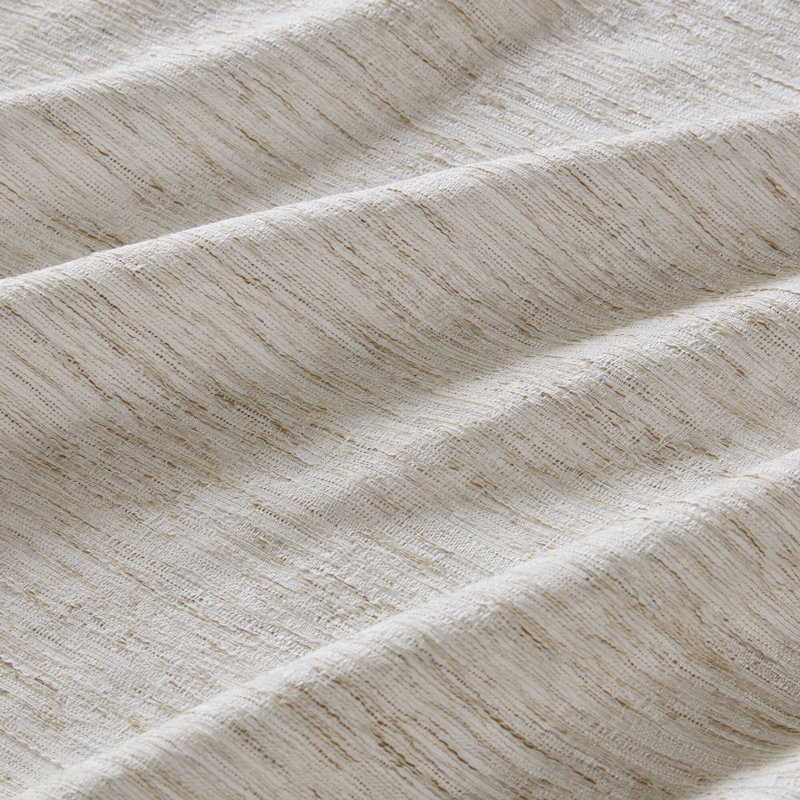 Panneau de fenêtre occultant 100% polyester Luna, Neutre