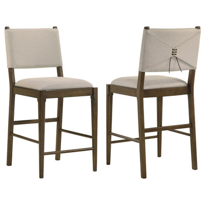Ensemble de 2 chaises d'appoint Crispin Brown