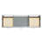 Cambridge 66.25'' Single Bathroom Vanity with Carrara Quartz Top-122093-41396858