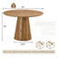 Table de salle à manger 45 po, table de salle à manger en bois pour la cuisine