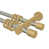 Stainless Steel/Beech Varnished